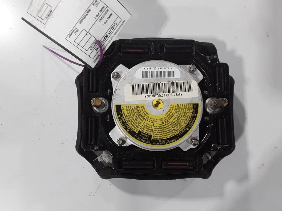 Driver Air Bag Driver GMC Canada Only Fits 01-05 BLAZER S10/JIMMY S15 812160 Foto 2 de 4