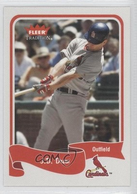 2004 Fleer Tradition JD Drew #308 e1a