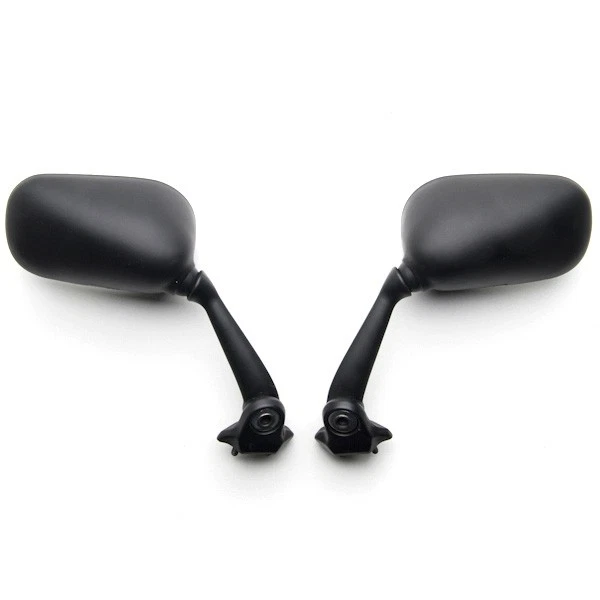 Par de espejos laterales negros de repuesto 2008 09 2010 2011 2012 Yamaha YZF R6 YZF-R6 Foto 3 de 3