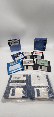 Lot of Over 35 Floppy Computer Disk 3.5'' Blank Software Mixed