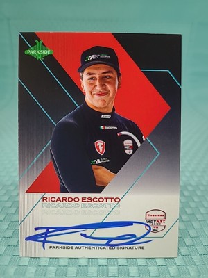 2025 Parkside Indycar Signature Series Auto NXT Ricardo Escotto 