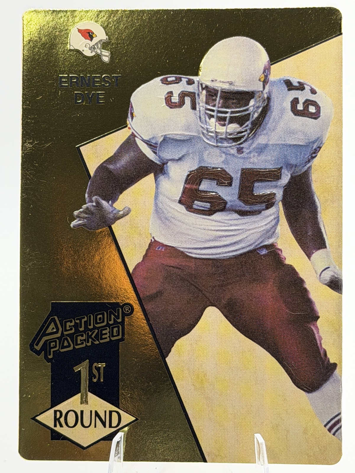 Ernest Dye 1993 Action Packed #179 RC Cardinals