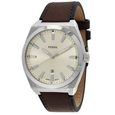 Fossil Everett Quartz Champagne Dial Men's Watch FS6071