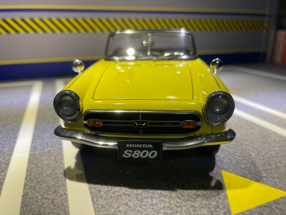 AUTO art HONDA S800 オートアート 1/18スケール HONDA S800 [1966-70] in yellow - AUTOart Millennium 1:18 | eBay