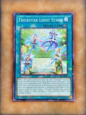 Yugioh Trickstar Light Stage SP18-EN040 Starfoil Common 1st Ed LP