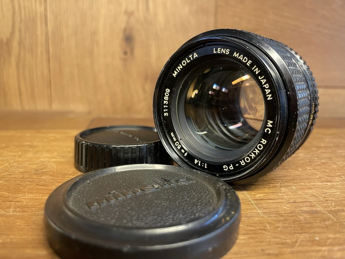 Minolta f/1.4 Lenses 50mm Focal for sale - eBay