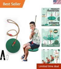 360  Swivel Kids Swing - No Assembly, Portable Indoor/Outdoor Use, 330lbs