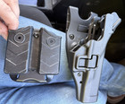 BLACKHAWK! Glock 17/22 Holster CJD 1100 w/ Belt & Paddle Mount Adapter — photo 1