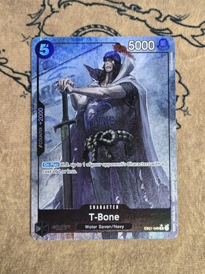 One Piece Card Game T-Bone Alternate Art EB01-049 Rare NM English 
