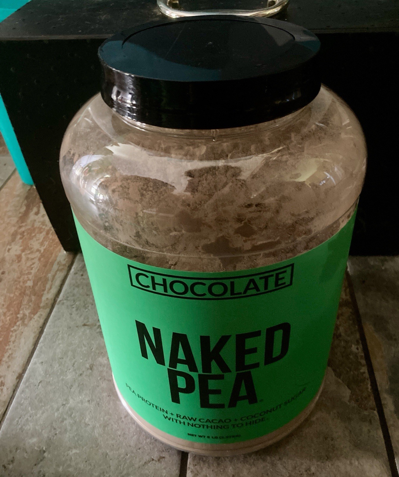 NAKED Chocolate Pea Protein Isolate 5LB Unflavored Vegan Exp 5/2027