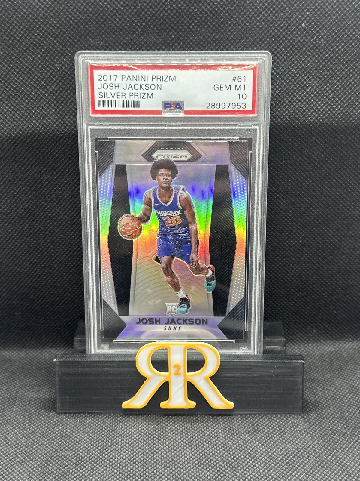 2017 Panini Prizm Basketball Silver JOSH JACKSON RC #61 PSA 10 GEM MT Rookie
