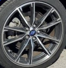 2017 BRZ OE Wheel 17x7 10 Spoke Dark Gray Subaru