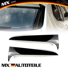 Für BMW X3 F25 2011-2017 Schwarz Heckscheibe Seitenspoiler Abdeckung 2St