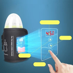 Milk Bottle Warmer Bag Constant Temperature Quick Heating USB Insulated Baby_
