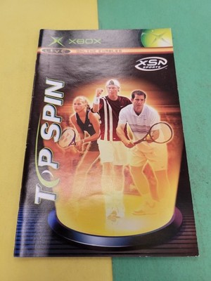 Top Spin Xbox Game Manual