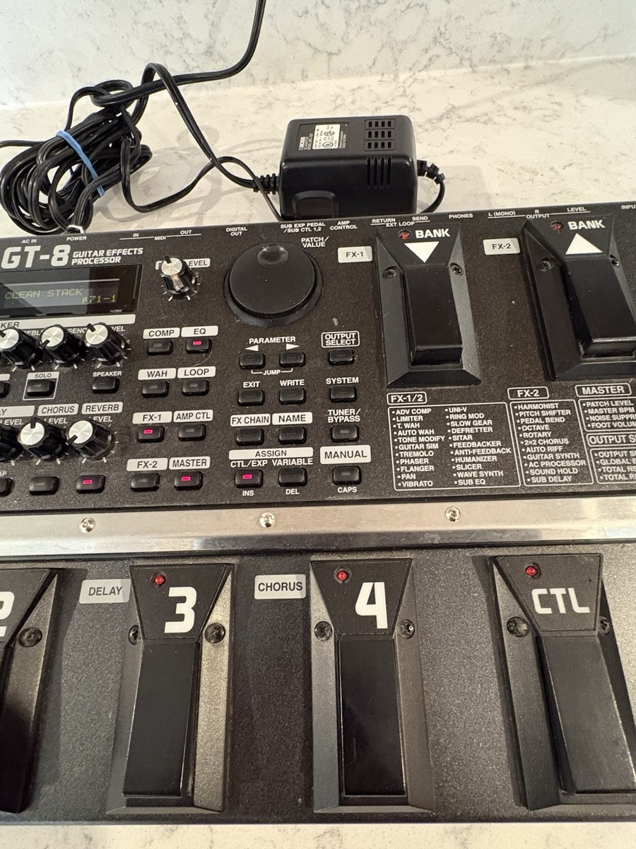 BOSS GT-8 マルチエフェクター Boss GT-8 Multi-Effects Guitar Effect Pedal for sale online | eBay