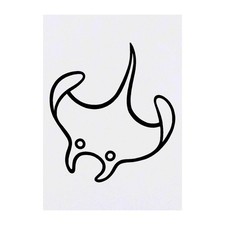 'Stingray' Temporary Tattoos / Transfers TO00035028 