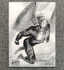 2024 Marvel Masterpieces Nahuel Grego Preliminary Art #2 Archangel