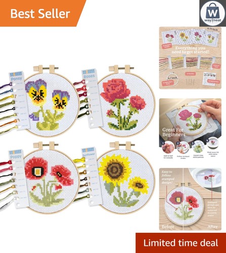 Embroidery Hoop Kit for Beginners