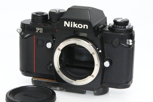 Nikon F3P with MF-18 SLRFilm Camera From Japan Tested [Near Mint]