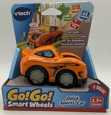 VTech Go Go Smart Wheels Cruisin' Convertible Orange Car 30 Responses Ages 1.5 