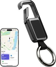 Keychain Tracker Tag, Works with Apple Find My Ios Only , Heavy Duty Car Key Ch