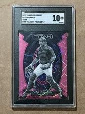 2023 Panini Chronicles #5 Joe Girardi Titan SGC 10 Pink Velocity Prizm /17