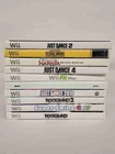 Nintendo Wii Video Games Bulk Lot - Just Dance 4, & More
