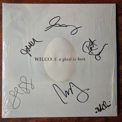 Wilco BAND SIGNED A Ghost Is Born Vinyl LP Autograph FREE SHIPPING