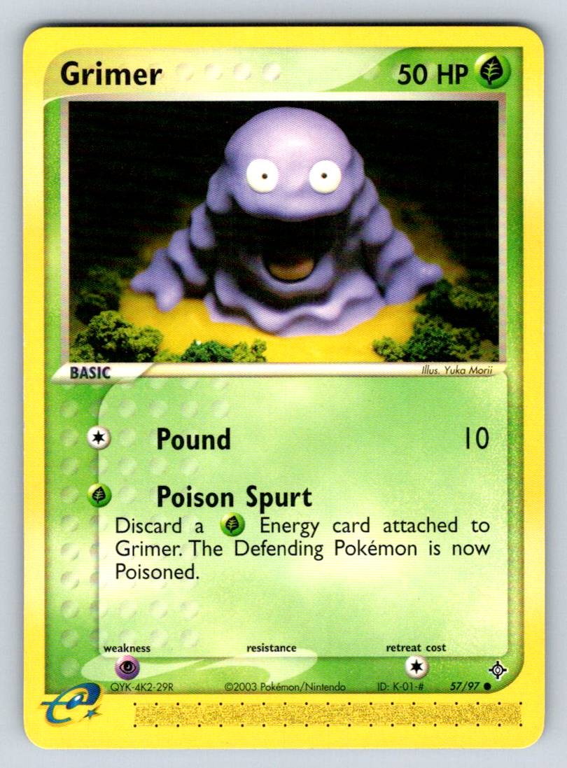 Normal Grimer 57/97 Dragon