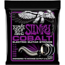 Ernie Ball Cobalt Guitar Strings Electric 2720 Power Slinky Medium 11-48