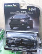 Greenlight 2021 RAM 3500 Dually Limited Night EDITION Exclusive Black 