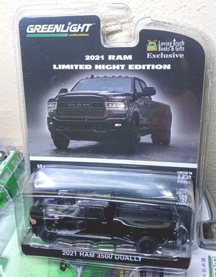 Greenlight 2021 RAM 3500 Dually Limited Night EDITION Exclusive Black 