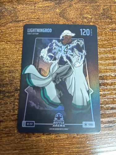 Bo Jackson Battle Arena Update Steel Battlefoil #BF-257 Lightningrod