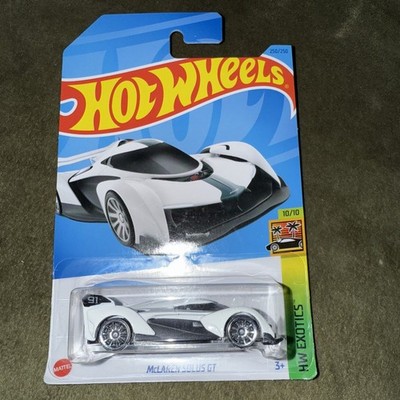 Hot Wheels Exotics 10/10 McLaren Solus GT 250/250 Weiß 1:64 Car OVP