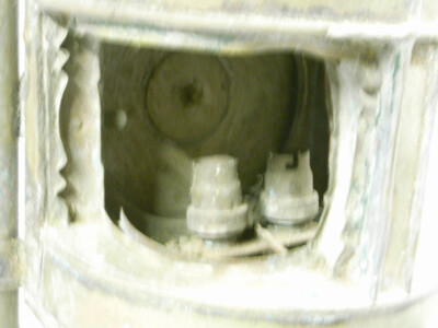 Ancienne Lampe De Bateau (fanal) Marine 3 Feux Ouvrard Villars - En Laiton, Occasion