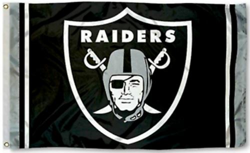 Raiders FLAG 3X5 Las Vegas Raider Banner Man Cave Flag USA New - Picture 4 of 9