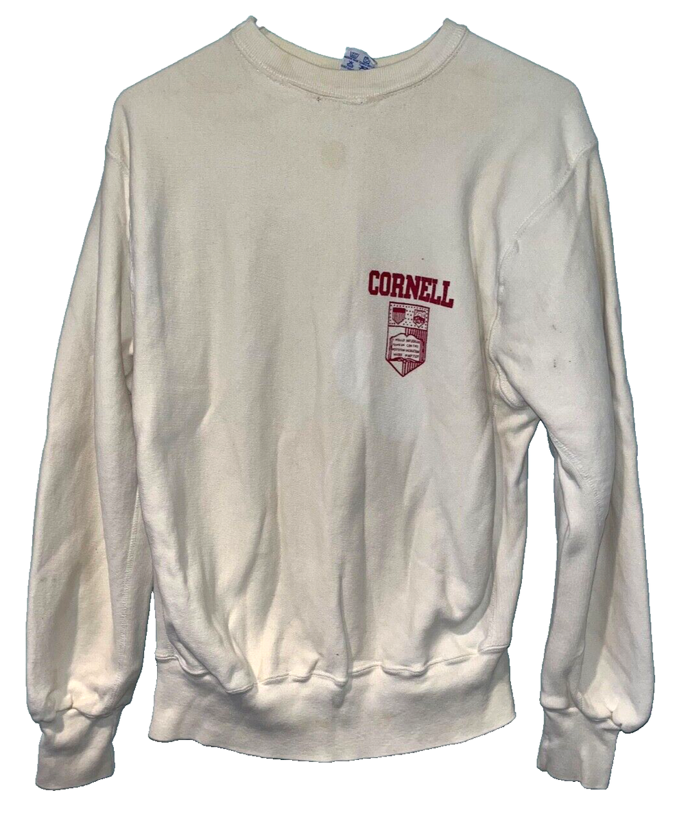 Cornell University Crewneck Sweatshirt MVP Size L Vintage EUC