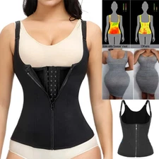 Fajas Reductoras Colombianas Waist Trainer Weight Loss  Sauna Girdle Body Shaper
