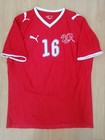 Barnetta SIGNED #16 Switzerland Football Soccer Jersey M Trikot 2008 2010