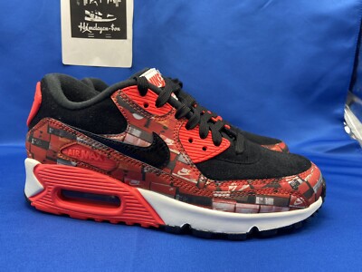 Nike Air Max 90 x Atmos 'We Love Nike' Bright Crimson AQ0926-001