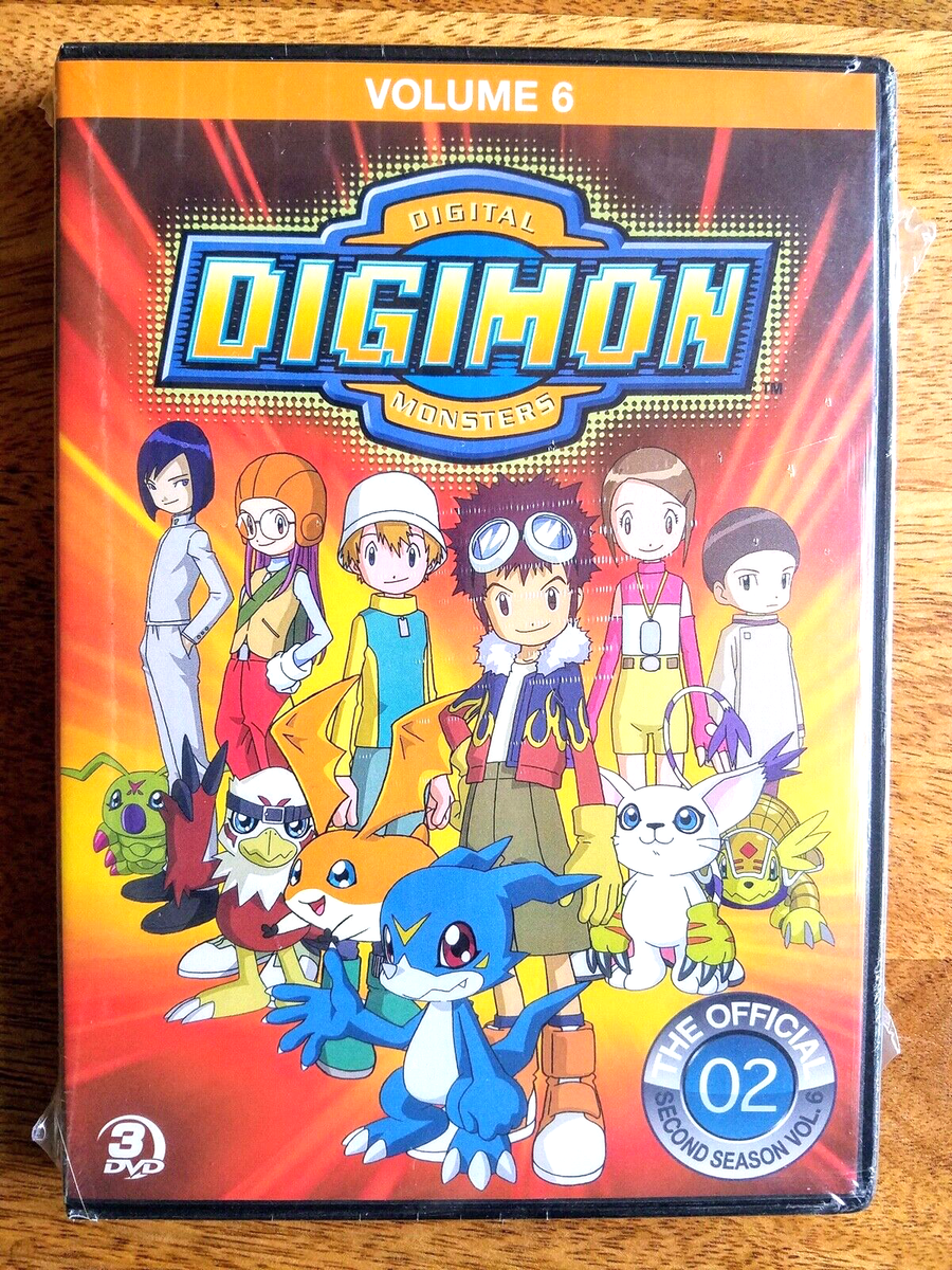 Digimon DVD Digital Monsters The Official Season 2 Volume 6