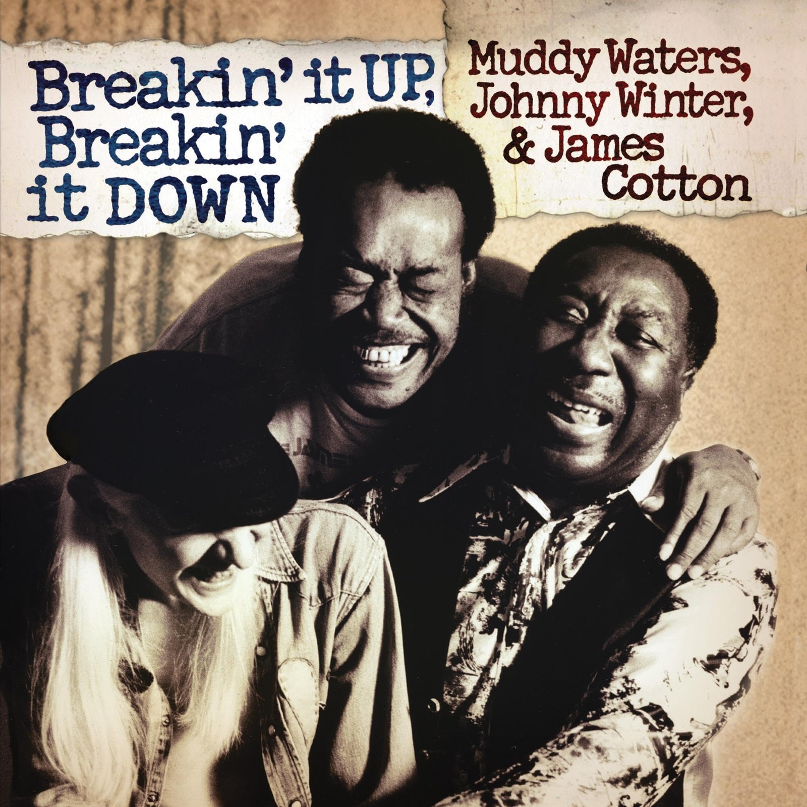 Muddy Waters - Johnny Winter Breakin' It Up Breakin' It Down Transluc (Vinyl LP)