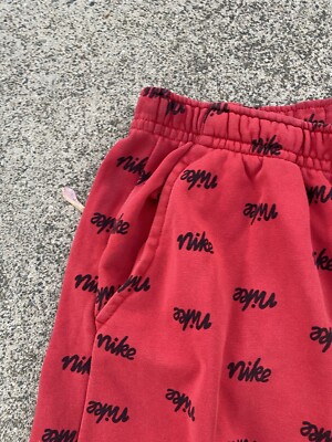men's nike club script shorts
