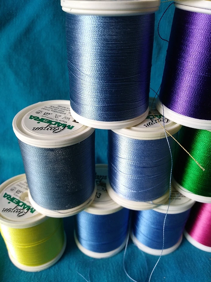 Lot of 27 Rayon Madeira #40 Embroidery Thread 1000m Some Metalic - Image 2 of 4
