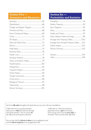 Year 9 Maths Study & Workbook Bundle | Ages 13-14 with Answers - CGP NEW - Picture 3 of 12