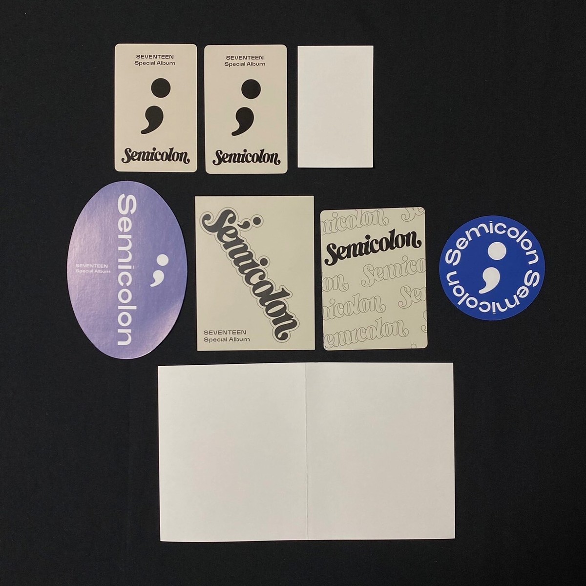 K-POP・アジア SEVENTEEN semicolon SEVENTEEN special album Semicolon Mingyu ver. + photocard