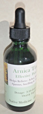 Arnica Tincture FAST Pain Relief. Arthritis, Migraines, Bruises, Injury Spasm