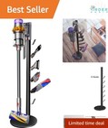 Vacuum Storage Stand Holder Metal Organizer with 6 Hooks Black for V15 V11