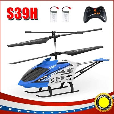 Remote Control Helicopter SYMA S39H RC Helicopter with Altitude Hold Toy Gift - Image 1 of 4